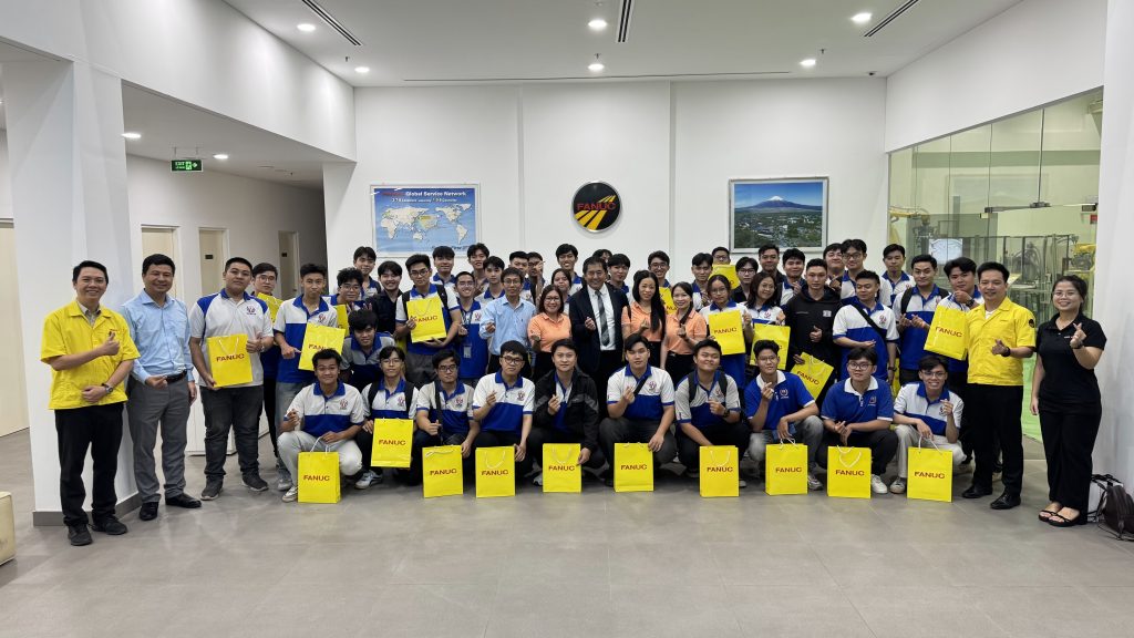 MMK VIETNAM ĐỒNG HÀNH CÙNG FANUC VIETNAM & MITSUI VIETNAM ĐÓN TIẾP ĐẠI HỌC SƯ PHẠM KỸ THUẬT TP. HCM