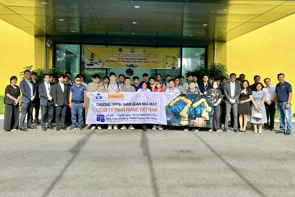 MMK VIETNAM ĐỒNG HÀNH CÙNG FANUC VIETNAM & MITSUI VIETNAM ĐÓN TIẾP ĐẠI HỌC BÁCH KHOA